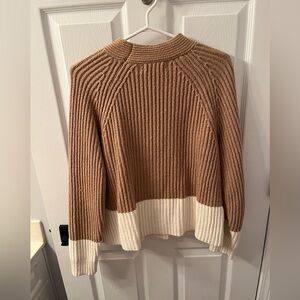 Banana republic color block knit sweater
